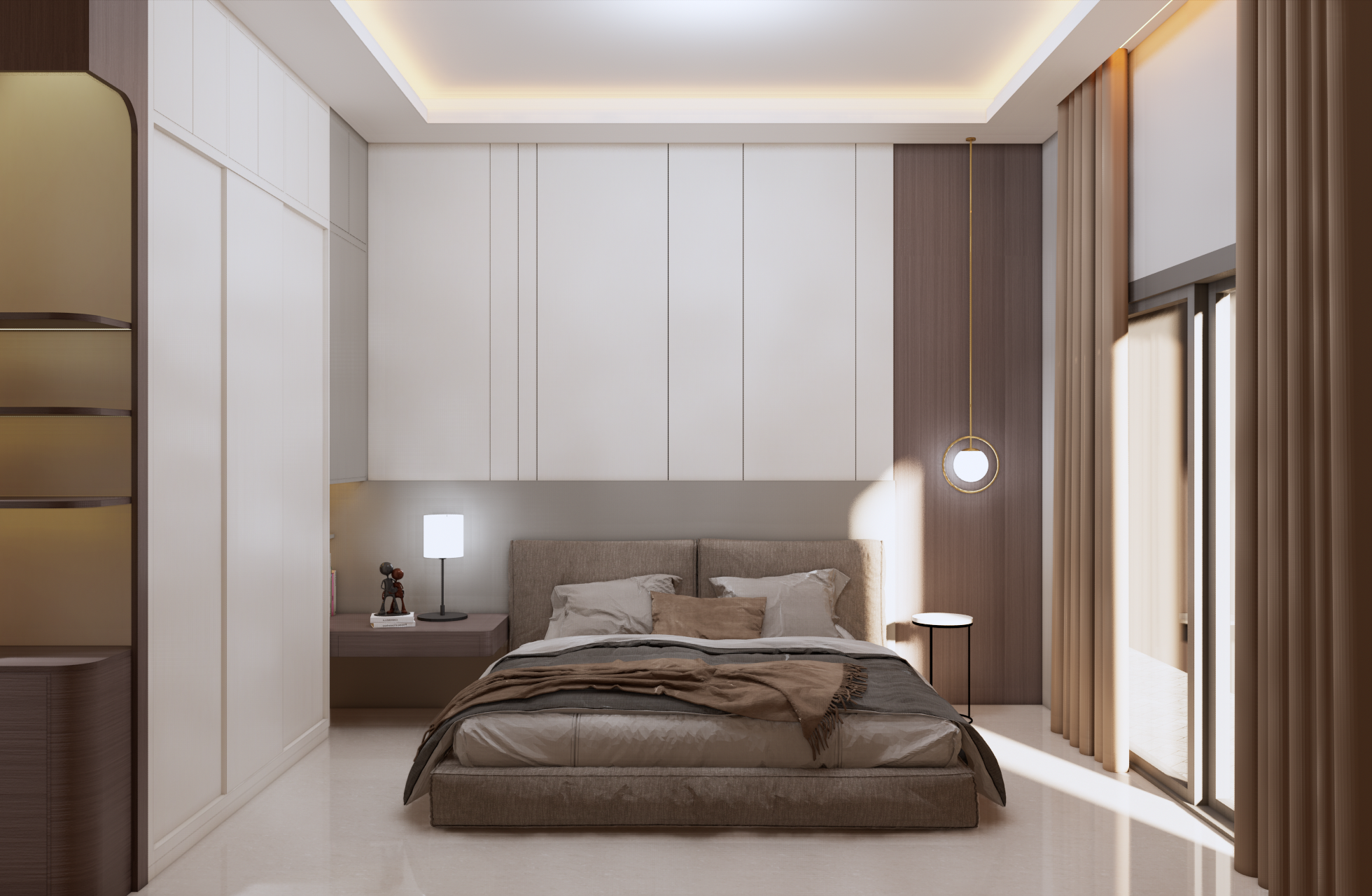 Minimalist Modern Bedroom Set Design
