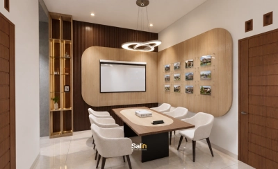 desain interior meeting room 6 seat