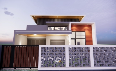 Design Fasad Rumah Modern Kontemporer